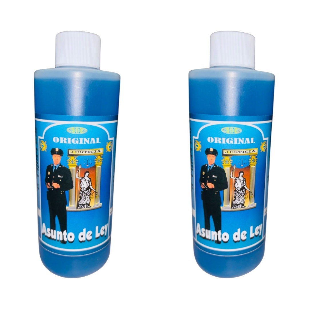 Asunto de Ley Agua Espiritual Para Limpia Despojos Para Proteccion contra Policia