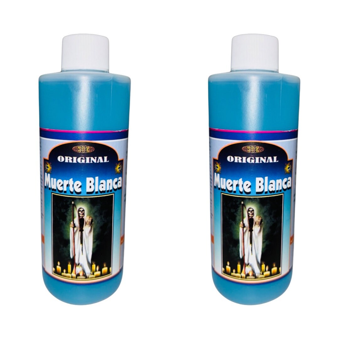 SANTA MUERTE BLANCA Agua Espiritual - Holy Death White Spiritual Water