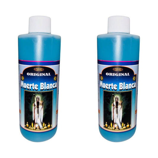 SANTA MUERTE BLANCA Agua Espiritual - Holy Death White Spiritual Water