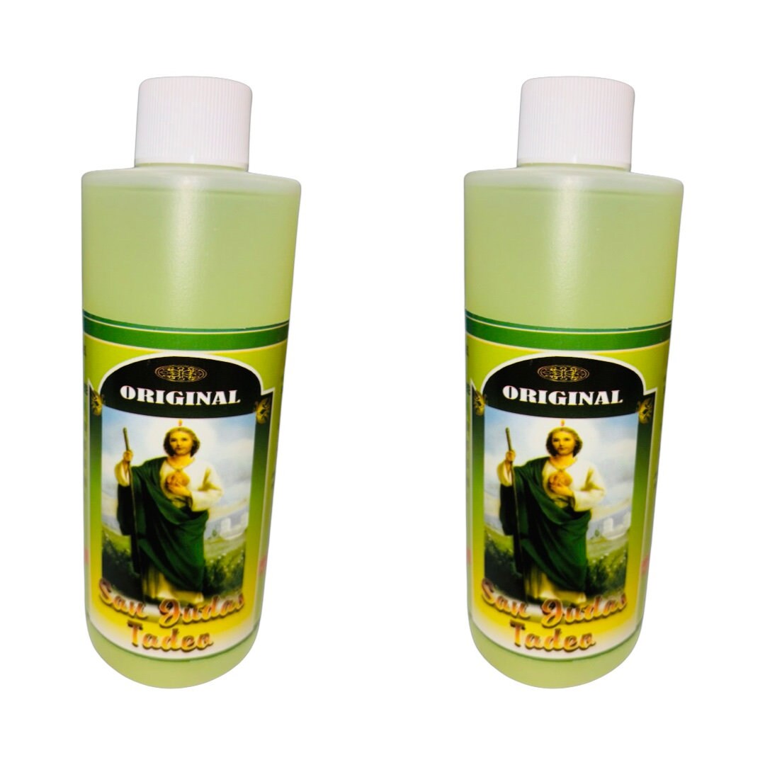 SAN JUDAS TADEO Agua Espiritual Para Limpias Levanta Negocio y Exito - Saint Jude Spiritual Water Blessings