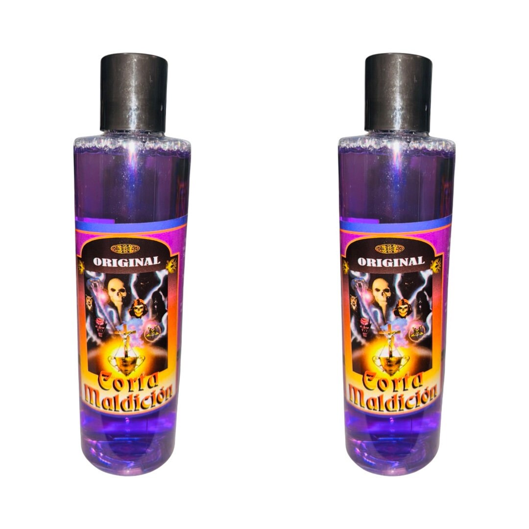 CORTA MALDICION Agua Espiritual Para Limpias Quita Maldicion - Cut Hex Spiritual Water For Cleansing Brake Jinx