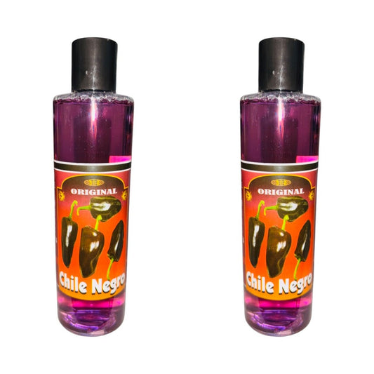 CHILE NEGRO Agua Espiritual Para Limpias Contra Envidia - Black Chile Spiritual Water Against Envy