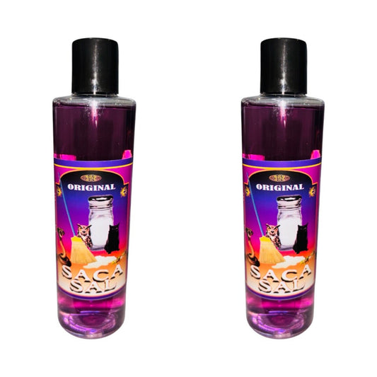 SACA SAL Agua Espiritual Para Limpias Y Quitar Salaciones - Against Bad Luck Spiritual Water for Good Luck