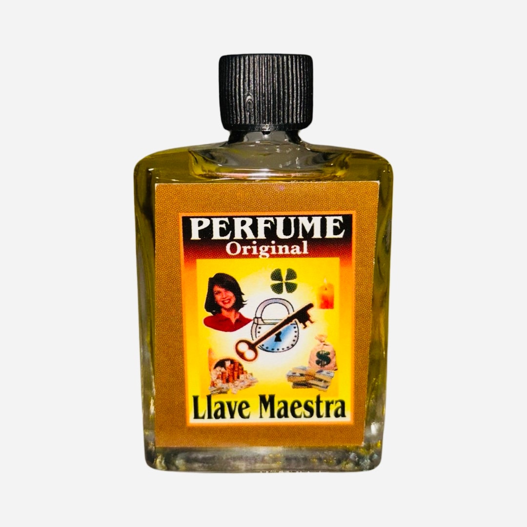 LLAVE MAESTRA Perfume Esoterico Buena Suerte Dinero Colonia - Master Key Perfume Esoteric Cologne Good Luck Money Drawing