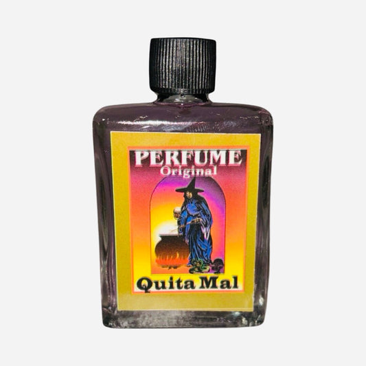 QUITA MAL Perfume Esoterico Para Limpias Quita Maldicion - Remove All Evil Esoteric Cologne Destroy Witchcraft