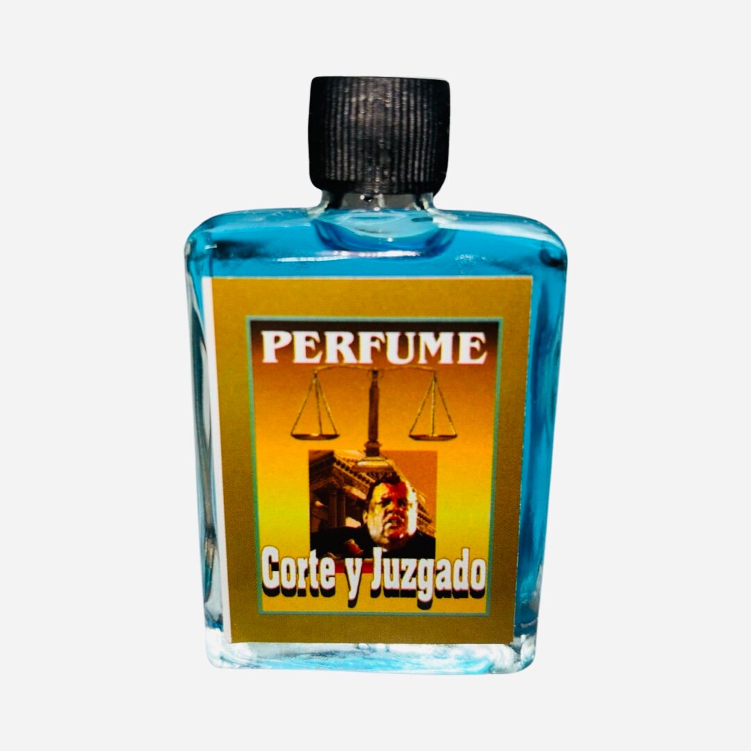 CORTE Y JUZGADO Perfume Esoterico - Court Case Spiritual Cologne Para que el Juez este de su Lado