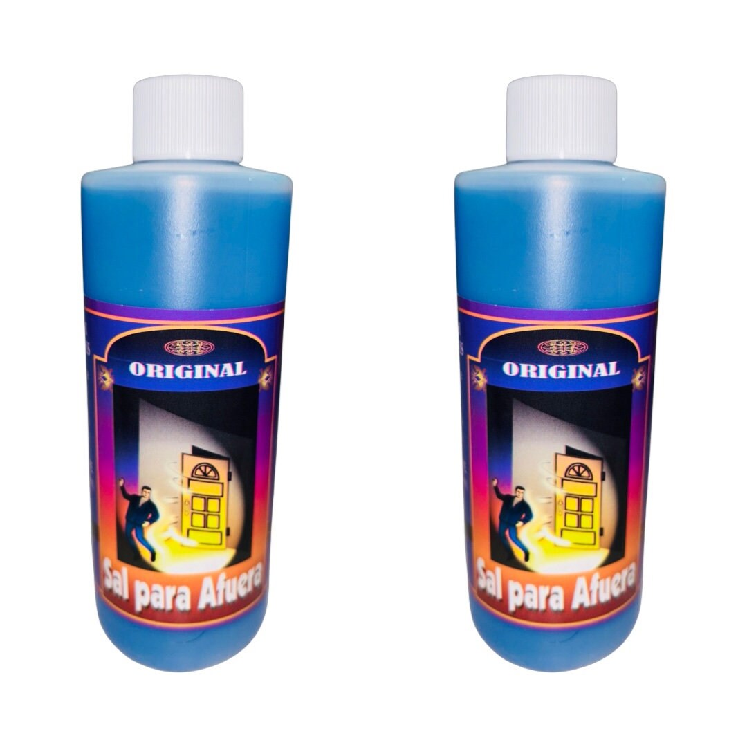 SAL PARA AFUERA Agua Espiritual Para Limpias y Retirar Personas Indeseables