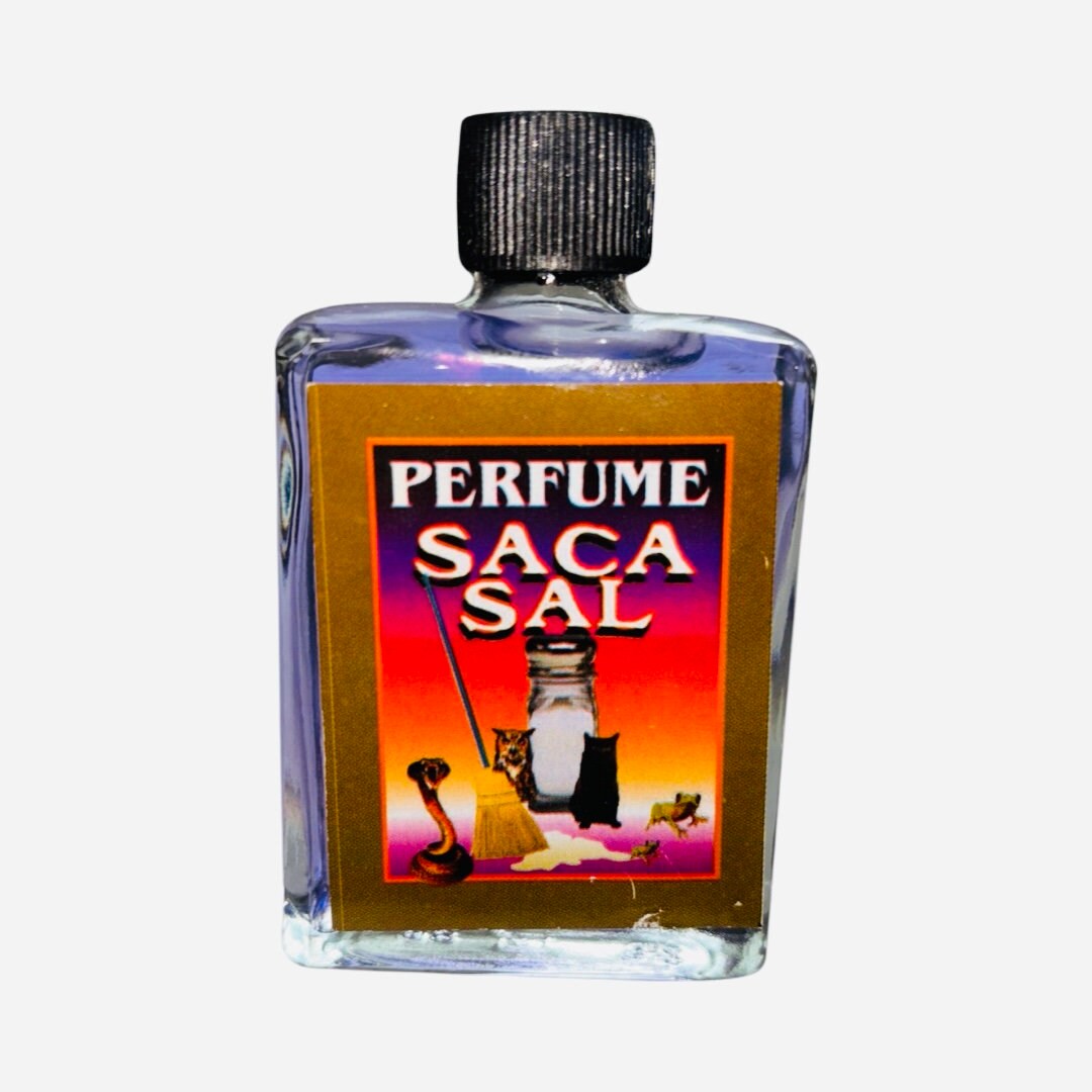 SACA SAL Perfume Esoterico - Good Luck Spiritual Cologne Para Buena Suerte Contra Salacion