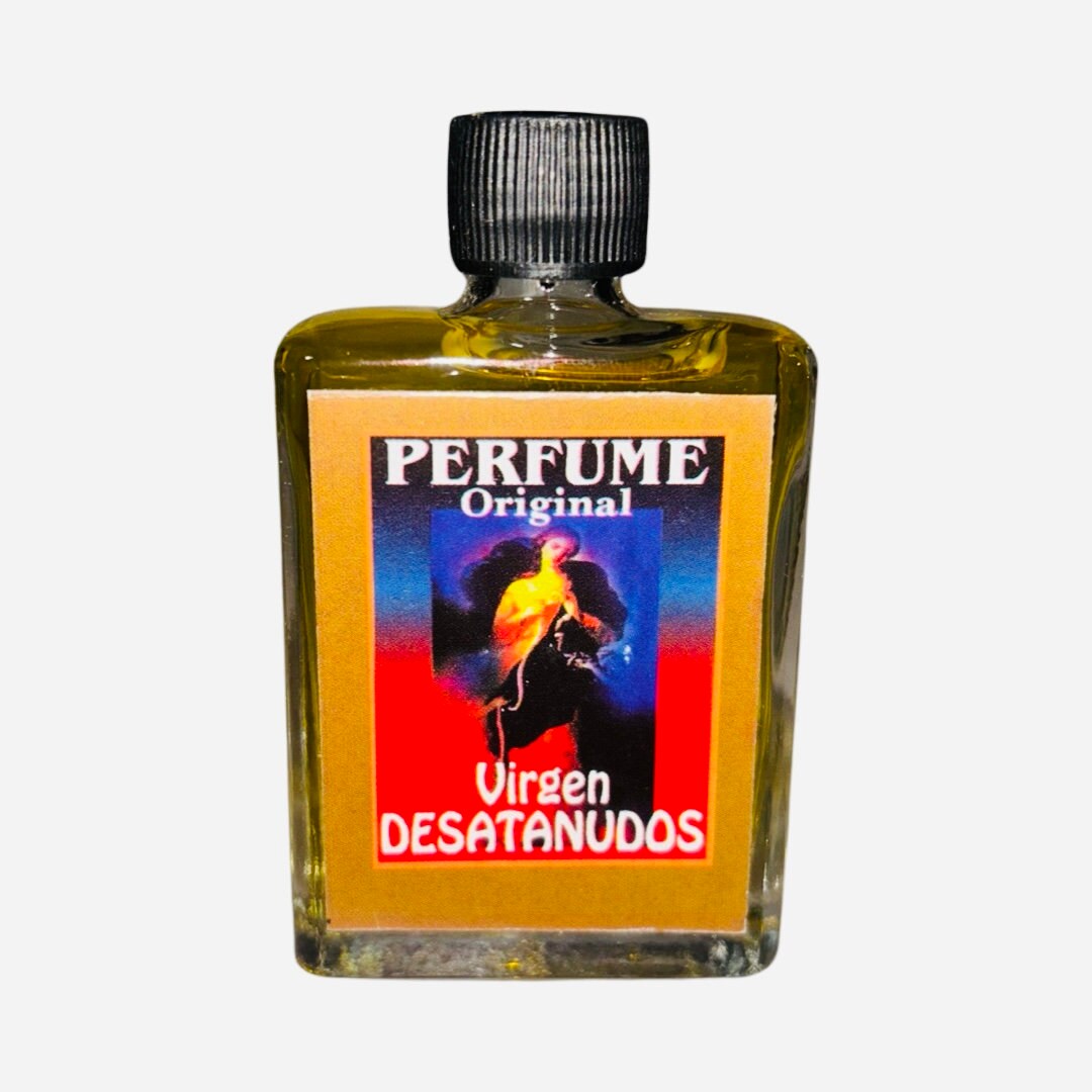 VIRGEN DESATA NUDOS Perfume Espiritual Esoterico Desatanudos