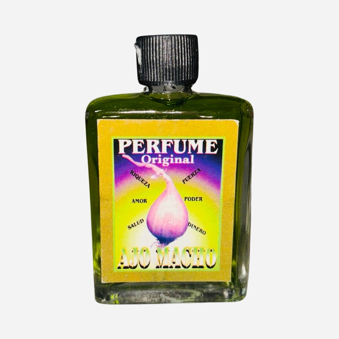 AJO MACHO Perfume Esoterico Dinero Fuerza Poder - Male Garlic Perfume Money Power Cologne