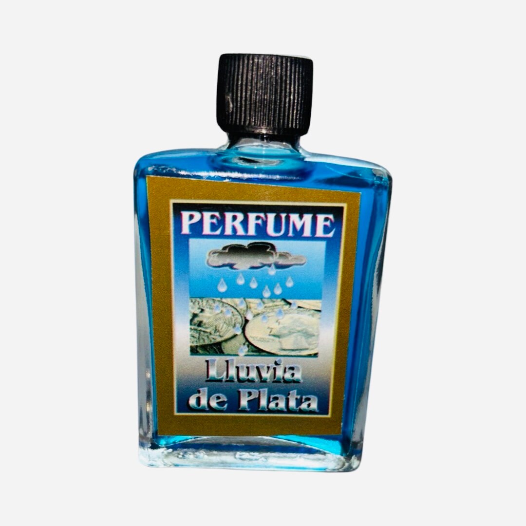 LLUVIA DE PLATA Perfume Esoterico Para Atraer Dinero Prosperidad Abundancia, Money Drawing Spiritual Cologne Abundance