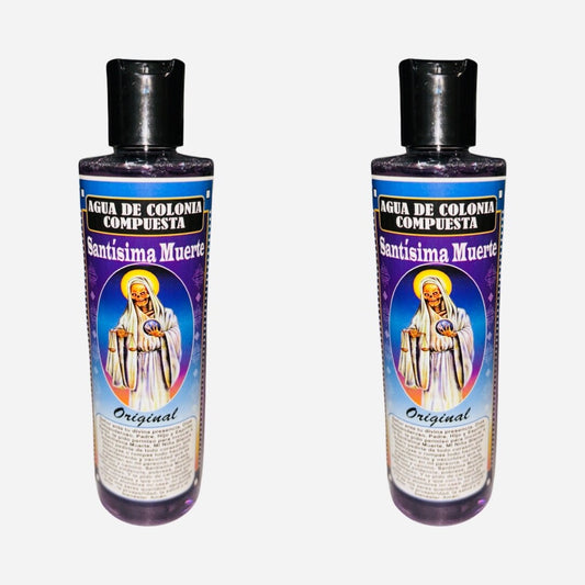 SANTISIMA MUERTE - Holy Death Agua de Colonia Compuesta Espiritual, Spiritual Water Cologne