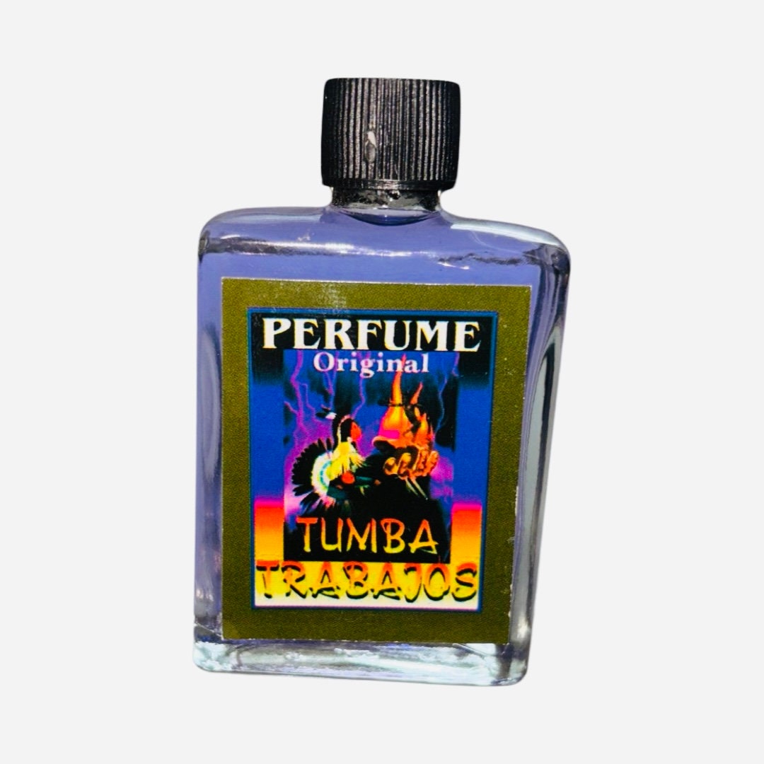 TUMBA TRABAJOS Perfume Para Romper Hechizos Brujeria. Brake Witchcraft Spiritual Cologne