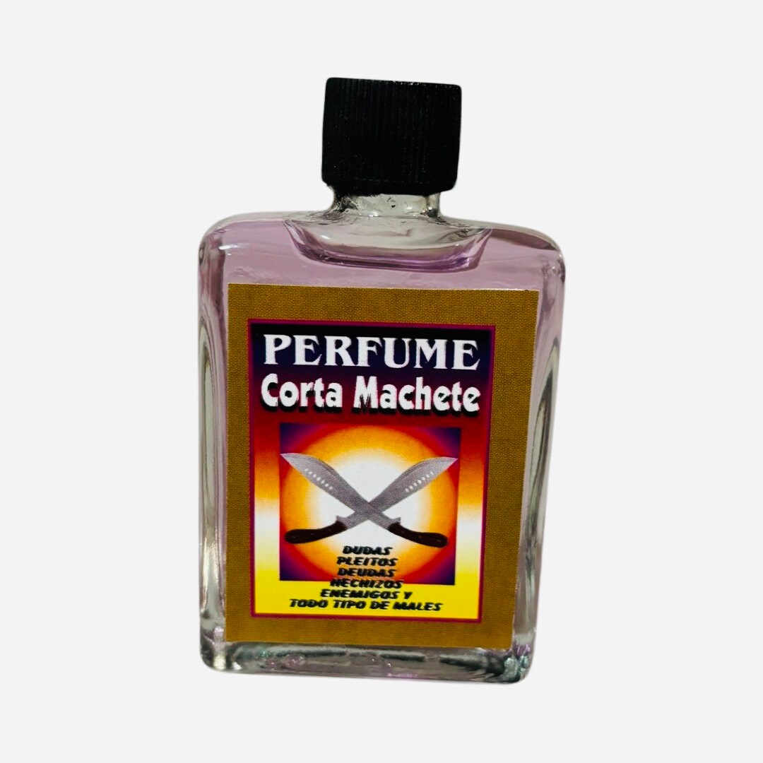 Corta Machete Perfume Esoterico Para Cortar Males, Hechizos, Enemigos y Maldiciones