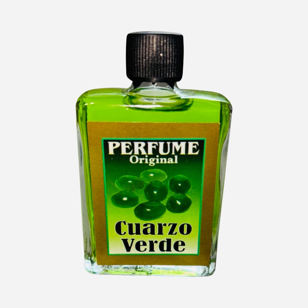 CUARZO VERDE Perfume Esoterico Para Dinero Prosperidad Abundancia