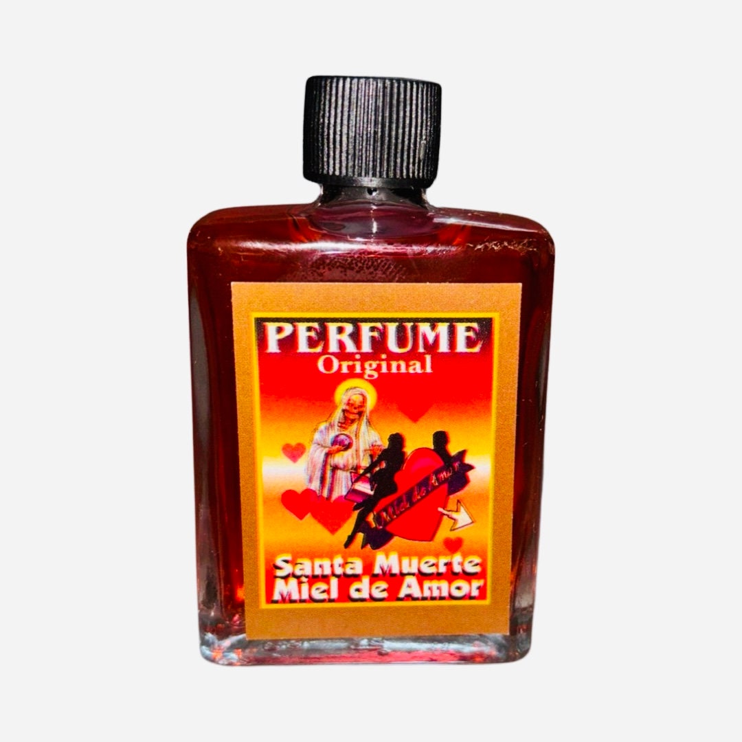 Santa Muerte Miel De Amor Perfume Esoterico - Holy Death Honey Of Love Spiritual Cologne