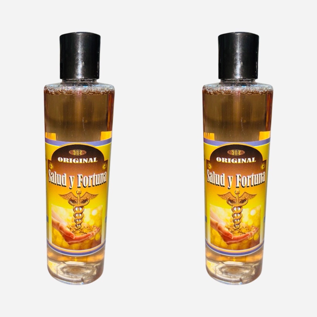 SALUD Y FORTUNA Agua Espiritual Para Limpias Baños Riegos Spiritual Water