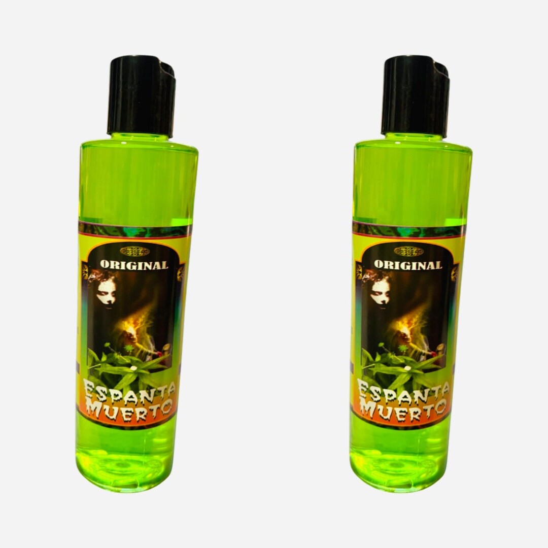 ESPANTA MUERTO Agua Espiritual Para Limpias Baños - Ghost Chaser Spiritual Water Protection Proteccion