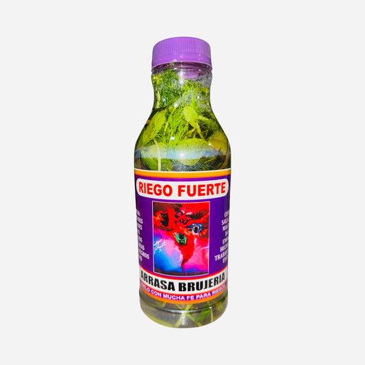 RIEGO FUERTE Arrasa Brujeria Para Limpias Contra Daños Envidias Salaciones Hechizo Floor Wash Destroy Witchcraft Spells