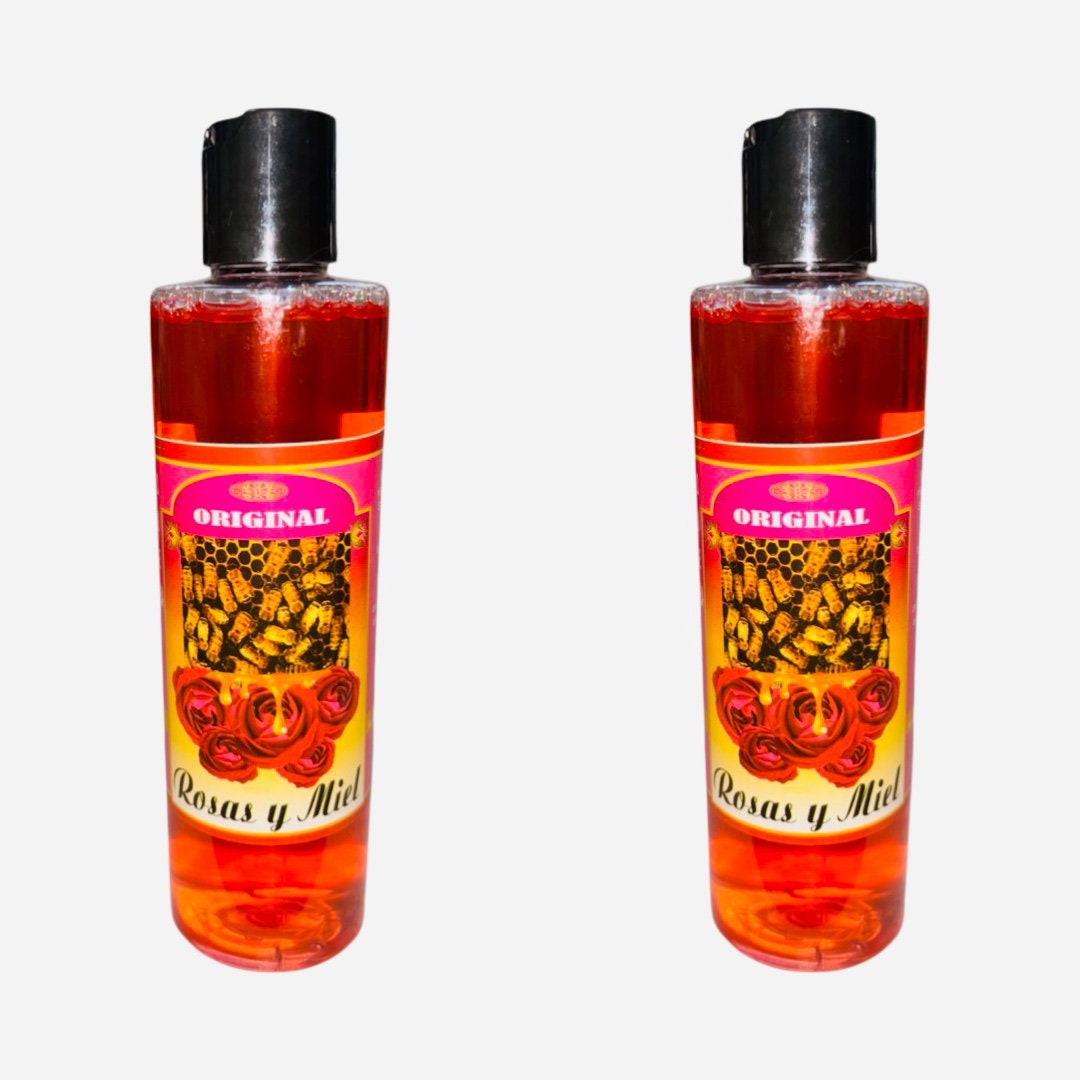 Rosas y Miel Agua Espiritual Para Limpias Baños Riegos Atrayente del Amor Pasion Encontrar Nuevo Amor